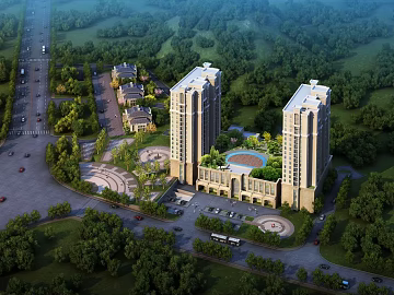 Residential Exterior 3d model