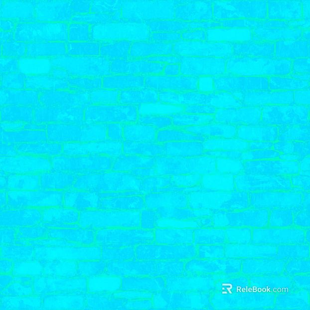 Blue brick wall background wall texture