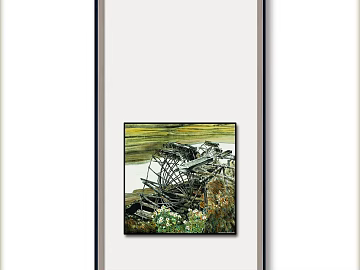 decorative painting 3d model