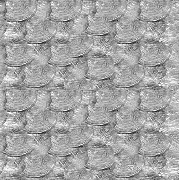 Black and White Bump texture