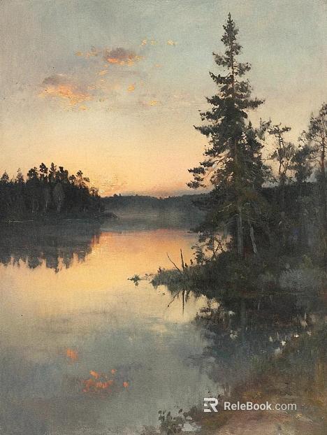 landscape painting texture