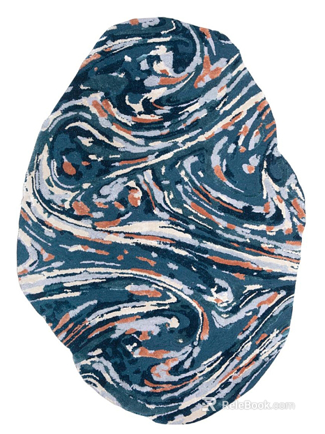 Alien abstract carpet texture