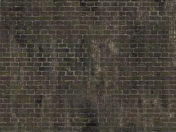 Brick wall 3d model