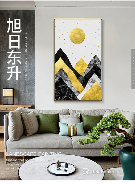 three-dimensional physical painting texture