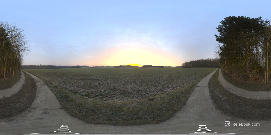 Outdoor field clear sky texture