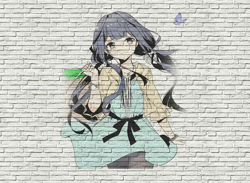 Wall painting texture