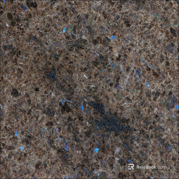 Colorful brown granite texture