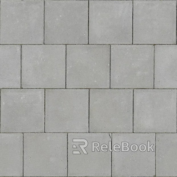 Brick pavement texture
