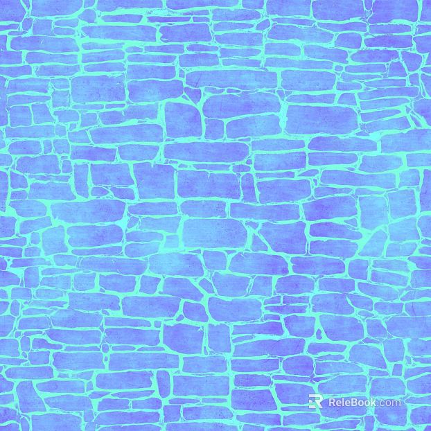 Blue Cyan Art Texture Brick Wall Background texture