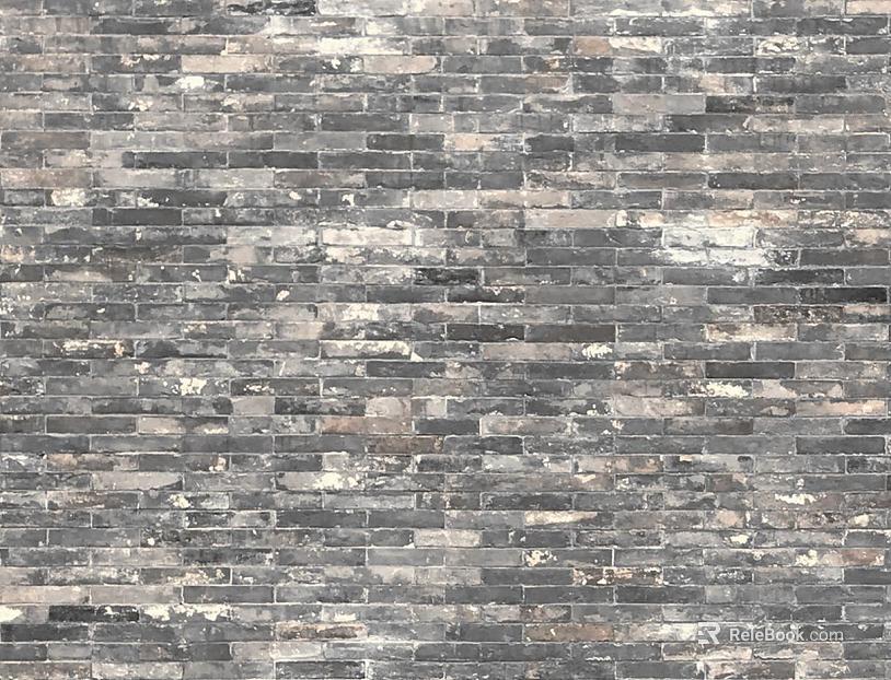 Grey old antique brick wall indoor and outdoor wall texture