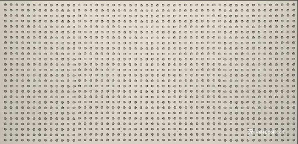 Perforated plate texture