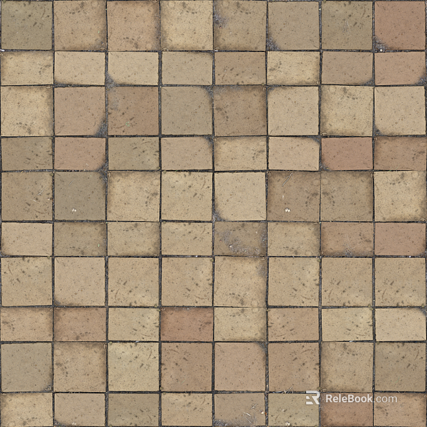 Plaid Tile Plain Tile Bump Material Seamless texture