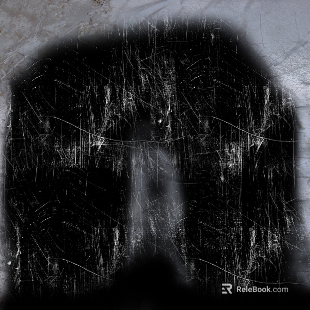 Industrial-style black and gray distressed metal panel texture