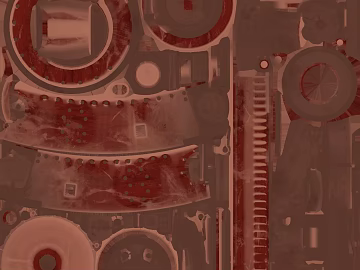 Red brown old mechanical metal texture (ID:ffaeh208196)
