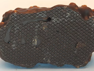 Dark brown non-slip rubber mat 3d model