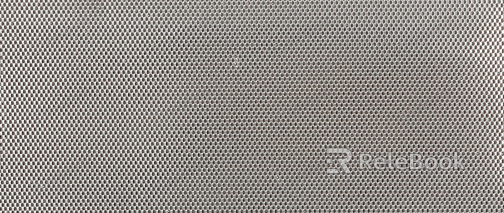 Perforated plate metal texture