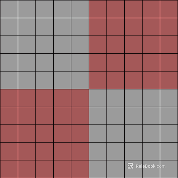 Lattice brick net red gradient brick texture