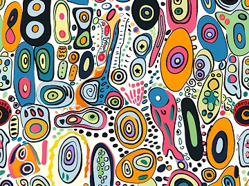 Patterned wall fabric, patterned wallpaper, cartoon wallpaper, cartoon wall fabric, wall fabric, wallpaper, wall covering texture (ID:ffaeh584629)