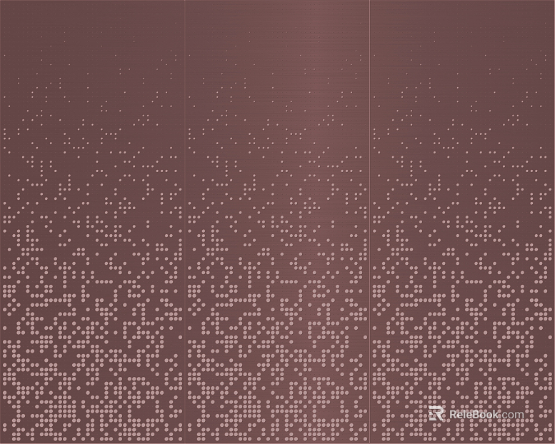 Bronze Gradient Perforated Panel Metal texture