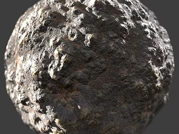 Rock PBR texture (ID:ffach407081)