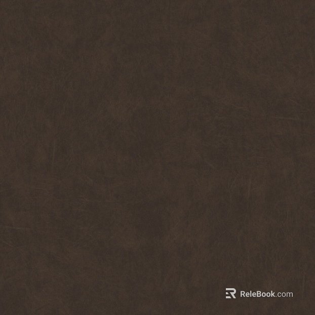 Dark brown fine-grain leather upholstery fabric texture
