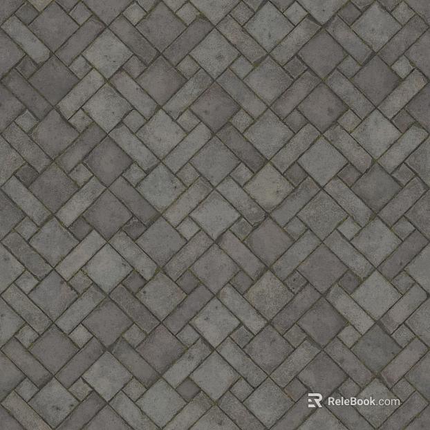 Splicing floor tile texture