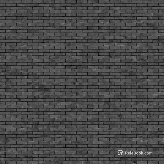 Brick wall dark exterior wall tiles seamless texture