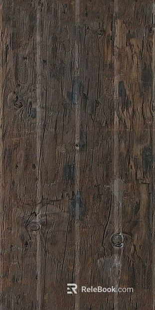 Dark brown aged wood wall decor texture