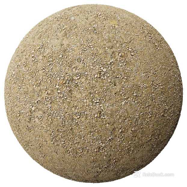Gravel PBR texture