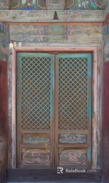 Wooden door texture
