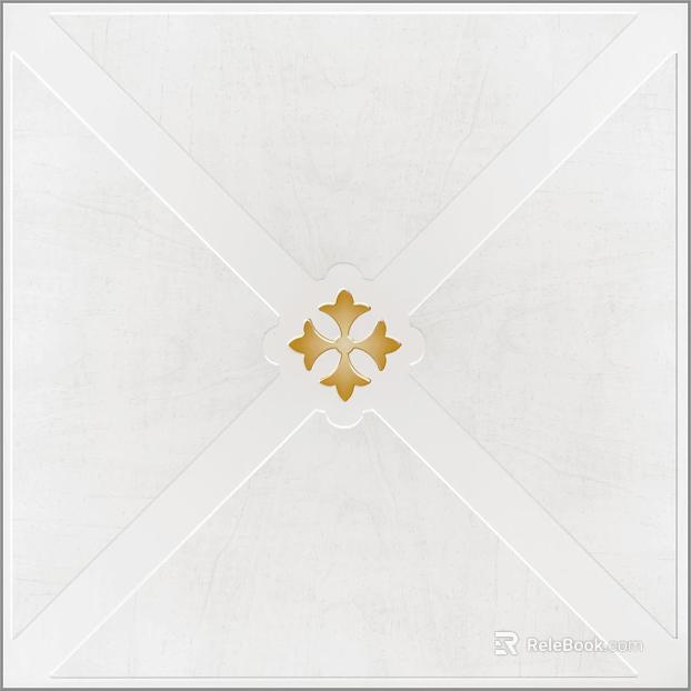 Tile white ceiling texture