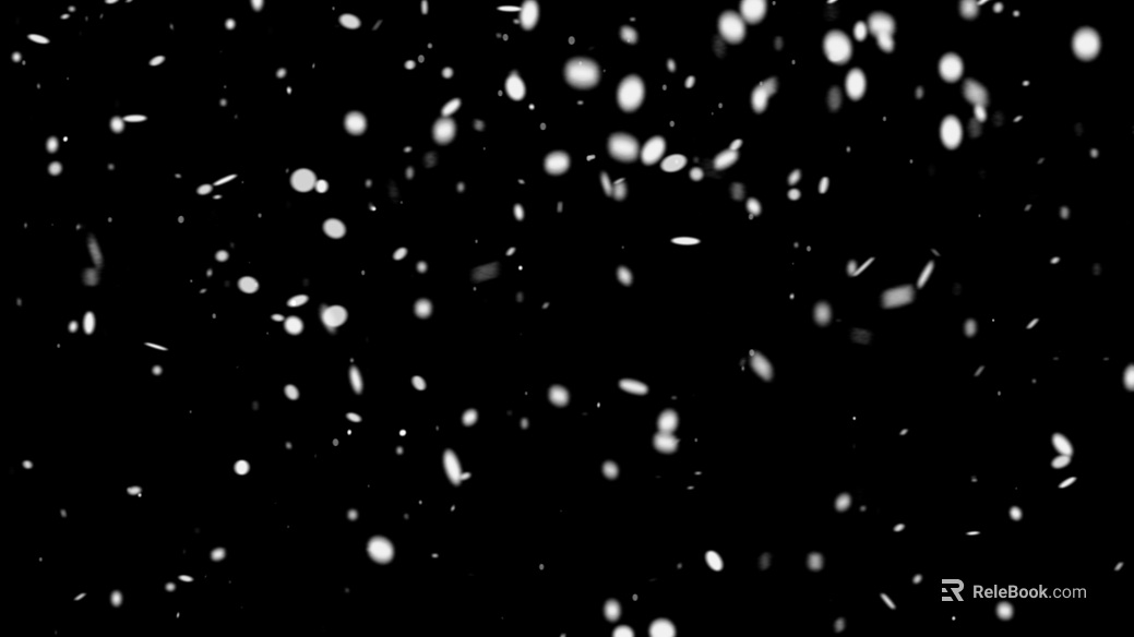 Snowy Snowflake Weather Highlight Mask texture