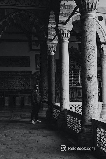 black and white painting texture