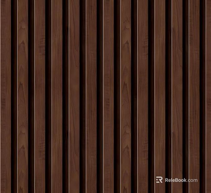 Wood-grain wooden louver panel texture