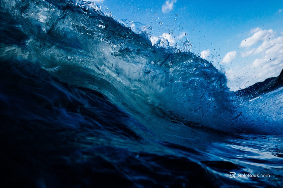 Water pattern texture