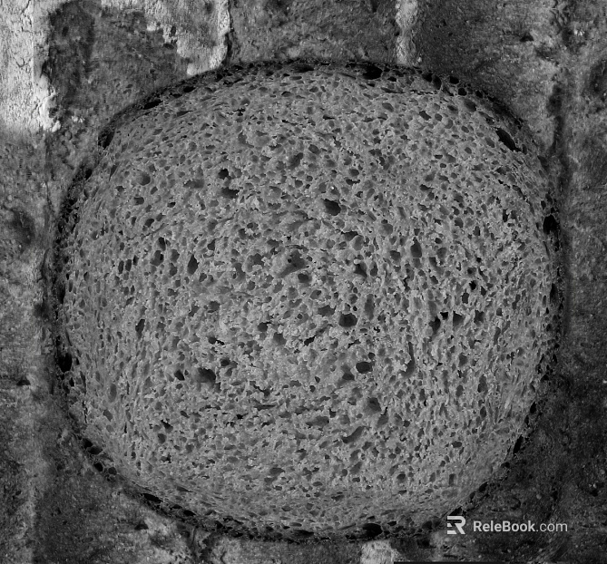 Black and White Bump texture