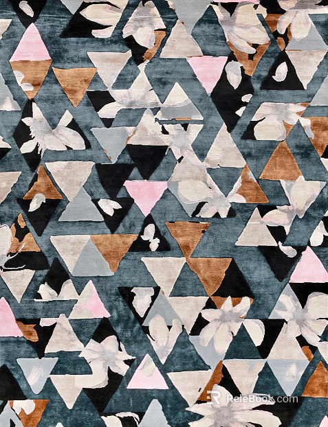 geometric carpet texture