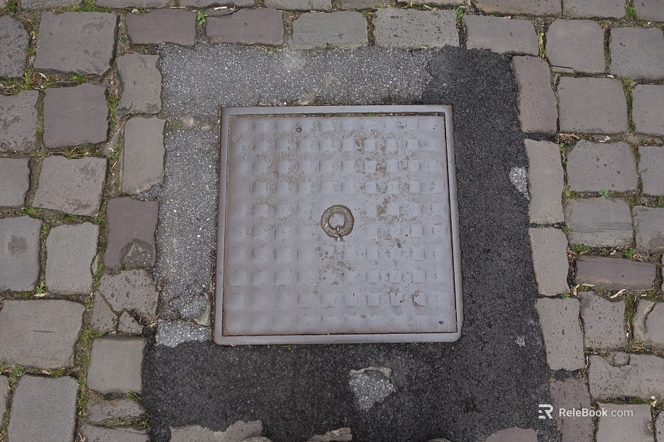 manhole cover texture