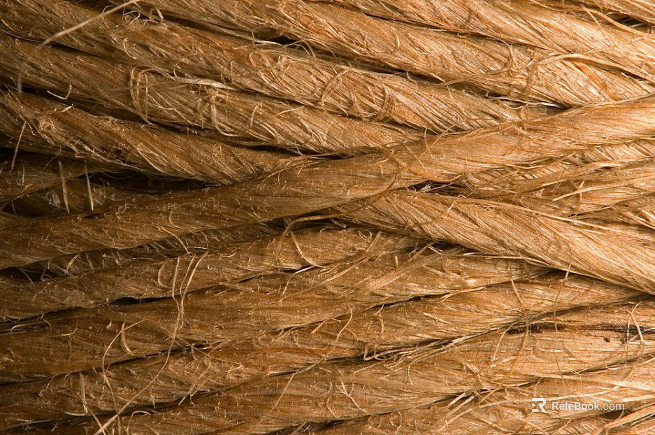 Hemp rope texture