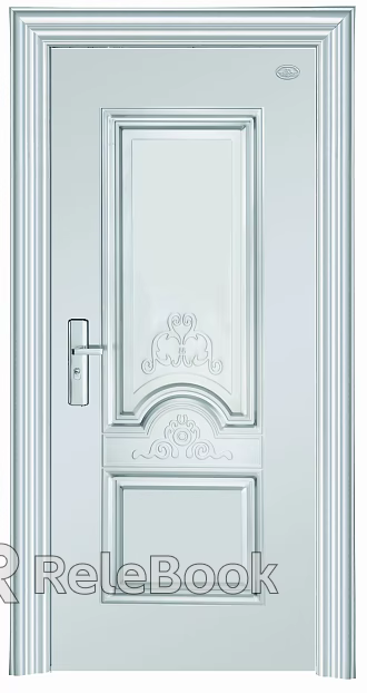 Metal door texture