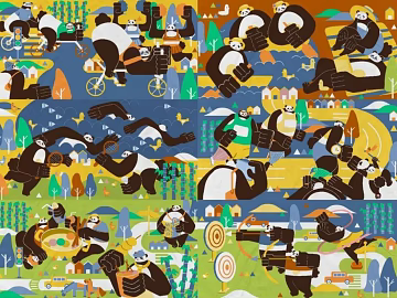 Children's Wallpaper texture (ID:ffagf4776)