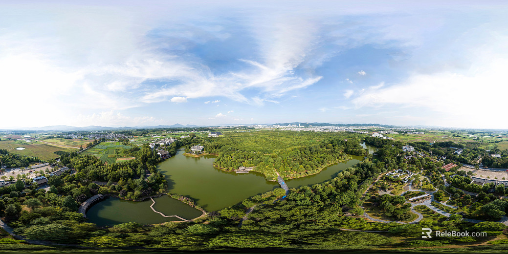 Country Field Outdoor Landscape HDR texture