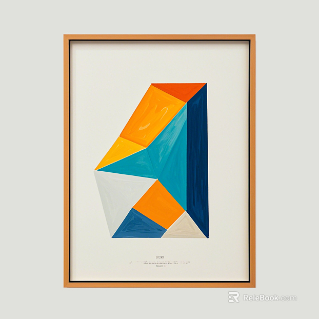 abstract painting art hanging painting texture