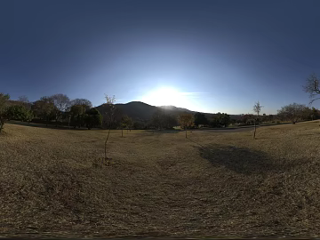 Park Meadow View Day Sunny Day HDR texture (ID:ffabg46451)