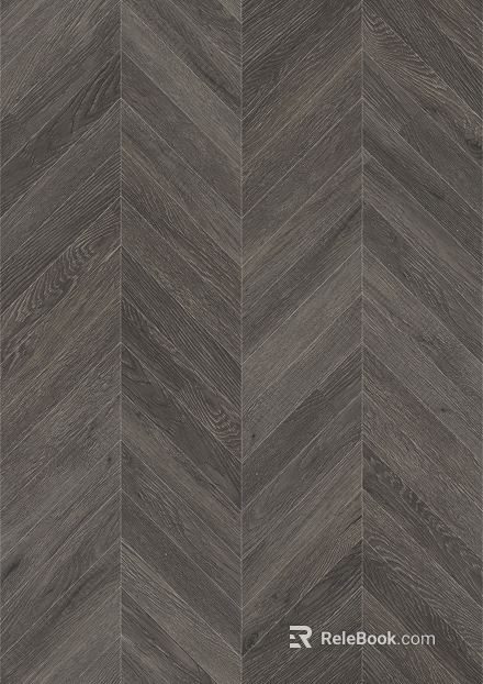 Wood floor dark fish bone pattern texture
