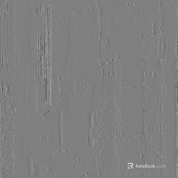 Dark Gray Metallic Black and White Bump Map texture