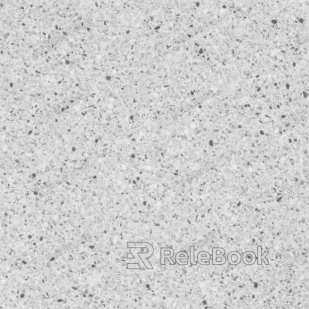 Sample of terrazzo, featuring a smooth, polished surface with an array of colorful stone chips set in a concrete matrix, exuding a vibrant and textured aesthetic.