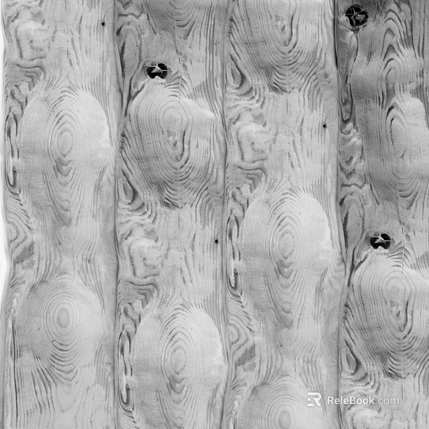 Black and white wood grain texture