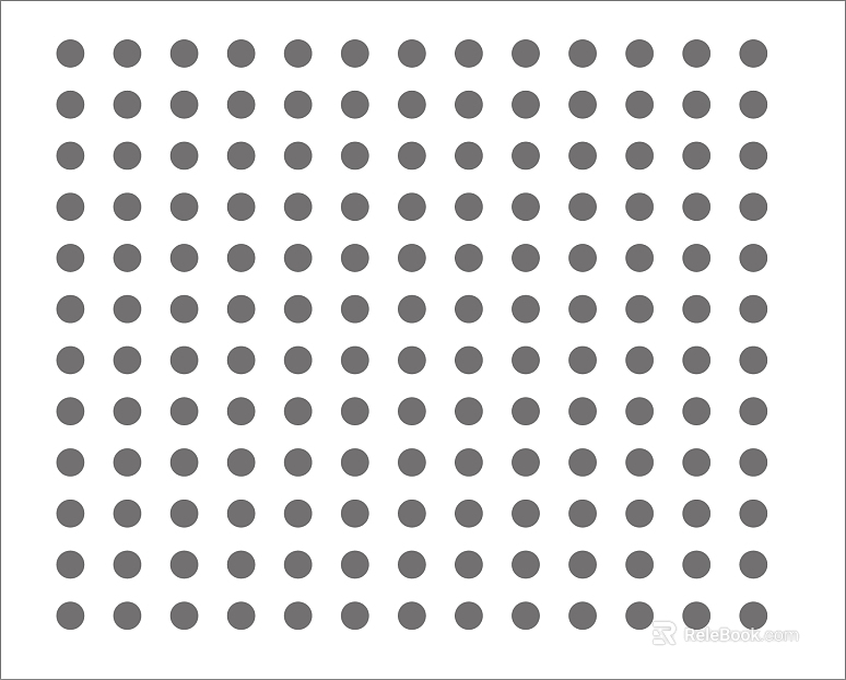 Perforated plate texture