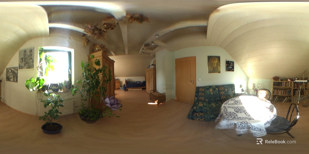 Indoor Guest Restaurant Bedroom Daytime HDR texture